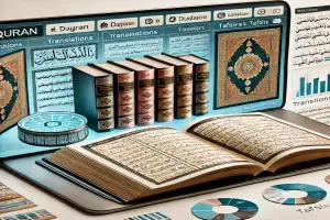 دیتابیس کامل قرآن کریم